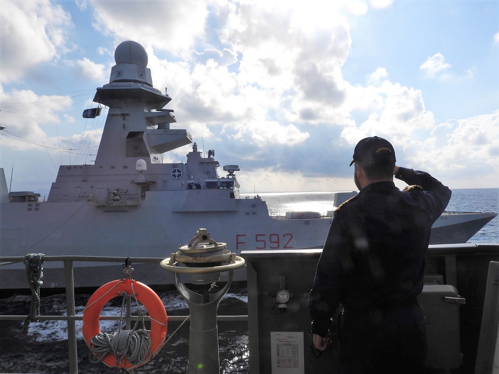 Κρήτη: Συνεκπαίδευση της φρεγάτας «Σπέτσαι» με δυνάμεις του ΝΑΤΟ (εικόνες)-5