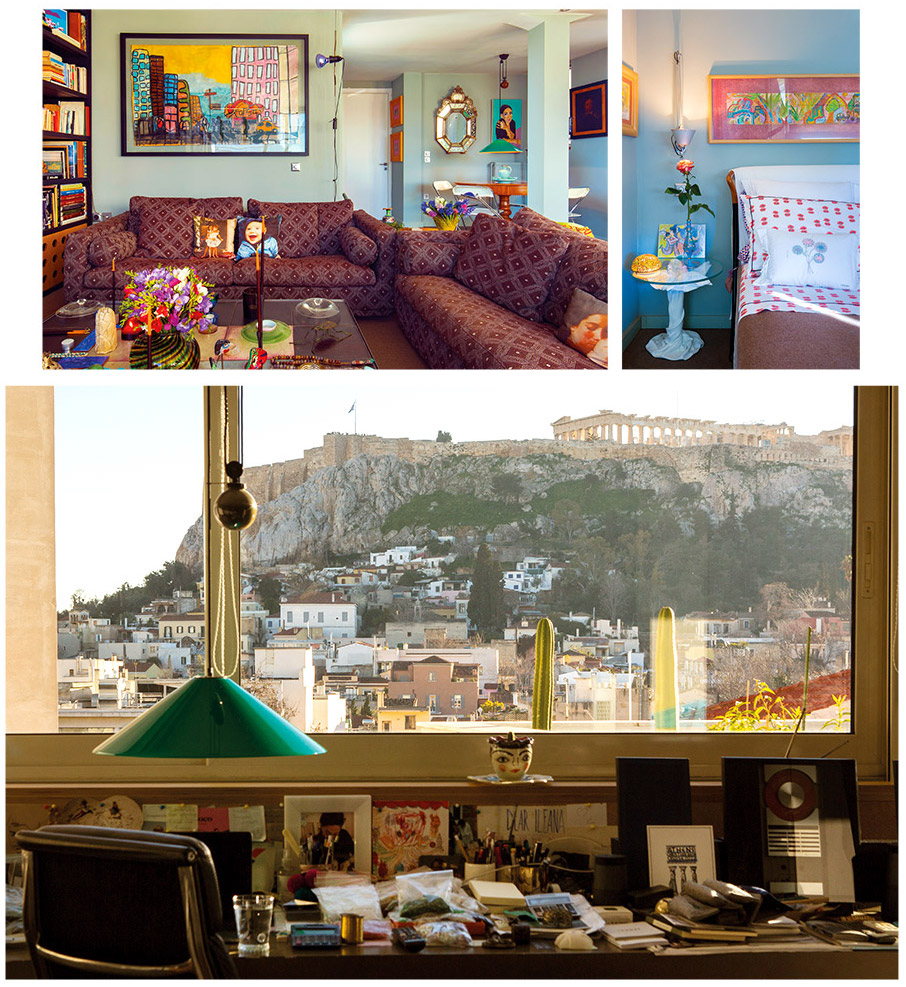 Σπίτια με άποψη: Στο διαμέρισμα της Ileana Makri, το ωραιότερο κάδρο είναι αυτό του Παρθενώνα-3