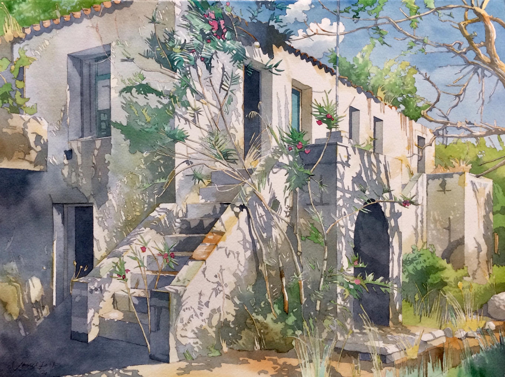 Τζέιμς Φουτ: ο Βρετανός ζωγράφος που δοξάζει το ελληνικό φως-2