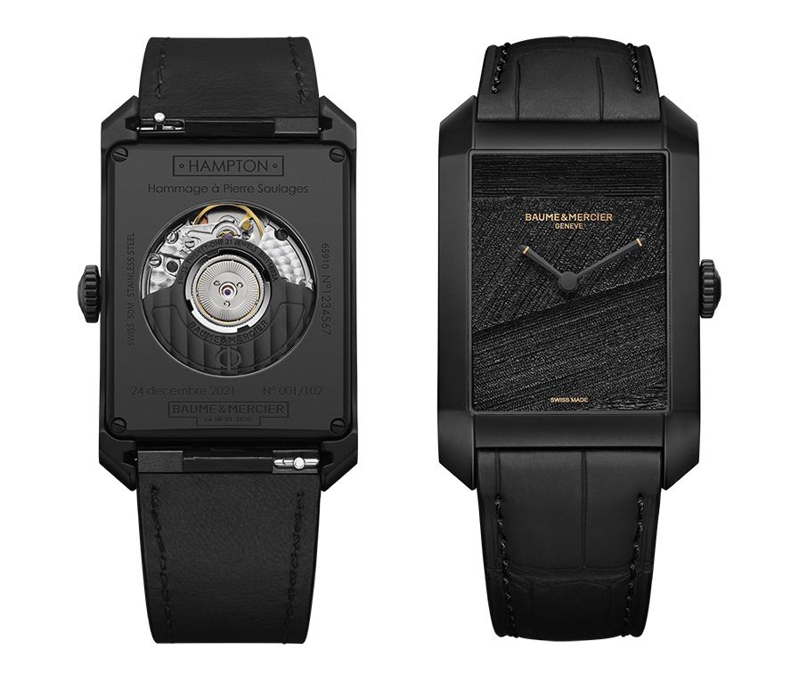 Το Hampton “Hommage à Pierre Soulages” της Baume & Mercier είναι έργο τέχνης-7
