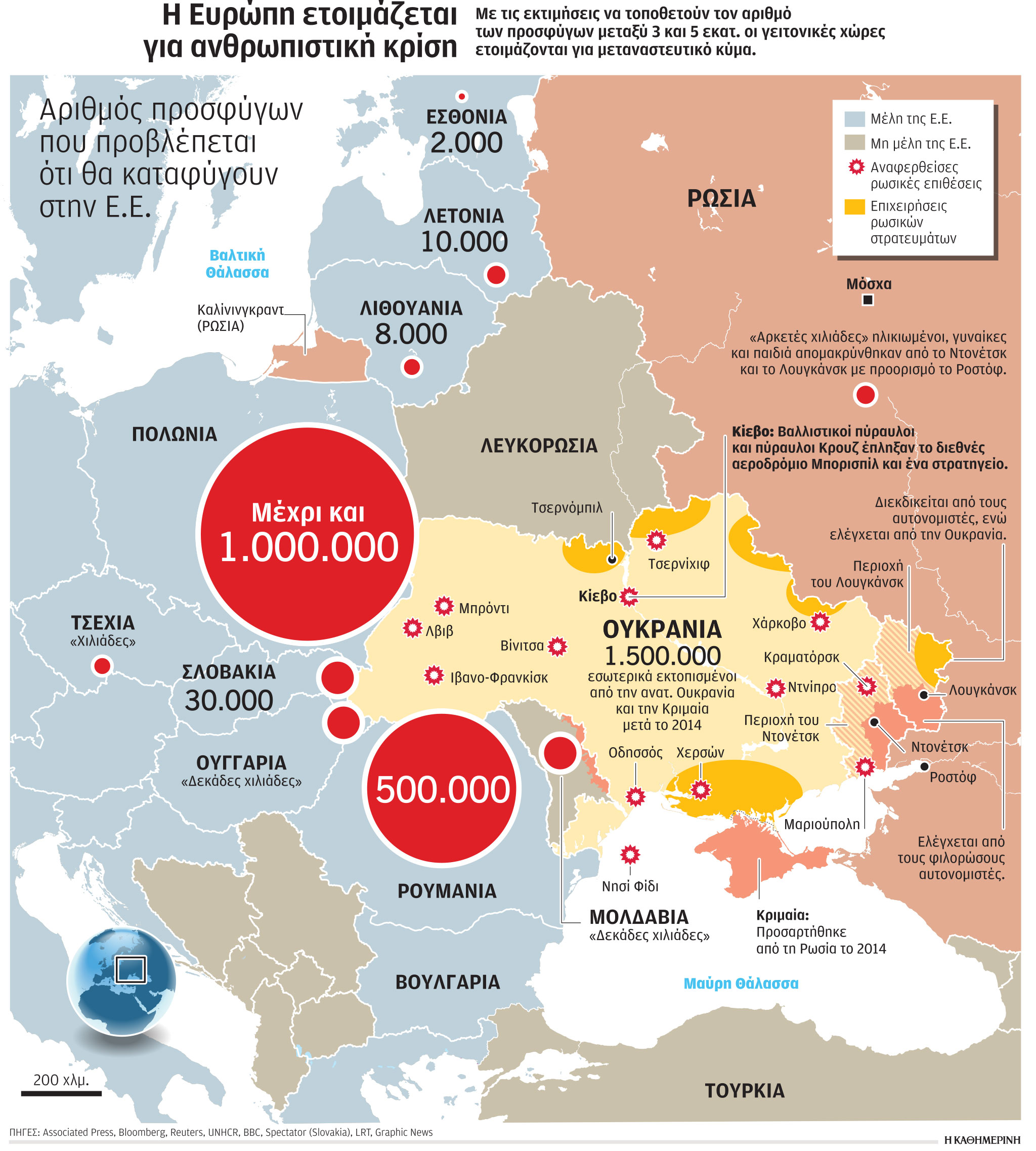 Πόλεμος στην Ουκρανία: 10+1 καίρια ερωτήματα μετά τη ρωσική εισβολή-1