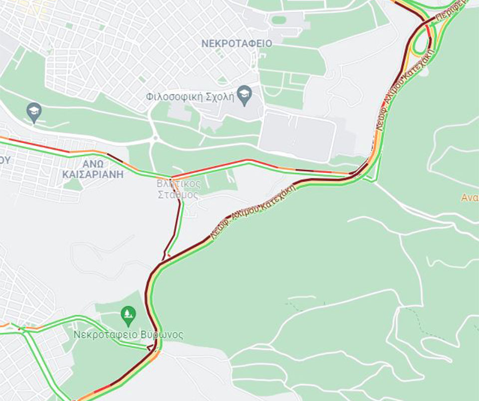 Ανατροπή οχήματος στην Περιφερειακή Αλίμου – Κατεχάκη και προβλήματα στην κυκλοφορία-1