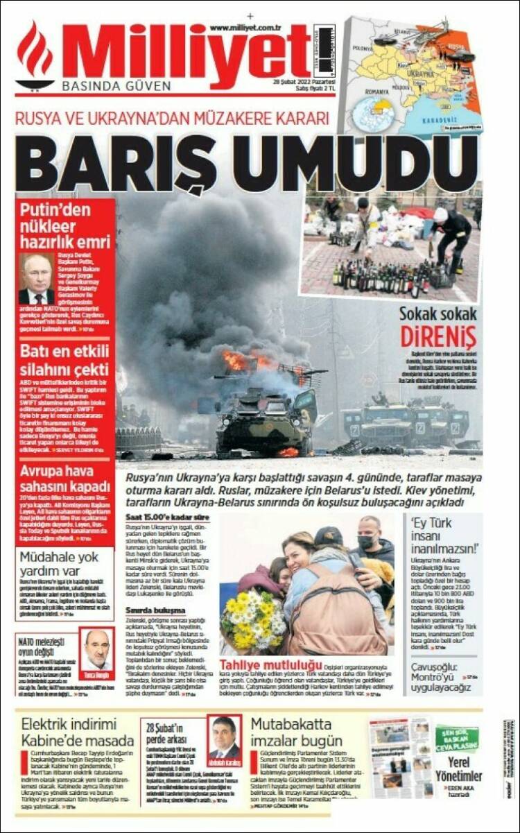 O πόλεμος στην Ουκρανία μέσα από τα πρωτοσέλιδα του διεθνούς Τύπου-8