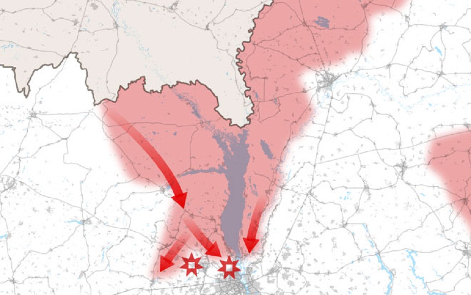 Πόλεμος στην Ουκρανία: Η αλλαγή στρατηγικής των ρωσικών δυνάμεων (χάρτες)-5