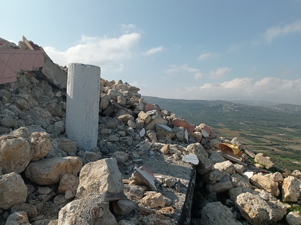 Κρήτη: Θεμέλιος λίθος για το εκκλησάκι του Προφήτη Ηλία που κατέρρευσε από το σεισμό-1