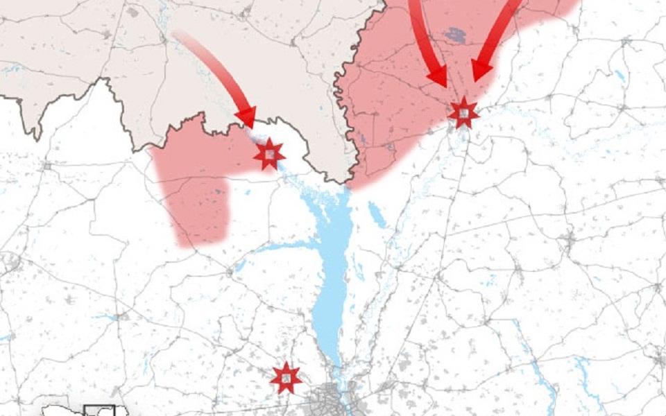 Πόλεμος στην Ουκρανία: Η αλλαγή στρατηγικής των ρωσικών δυνάμεων (χάρτες)-1