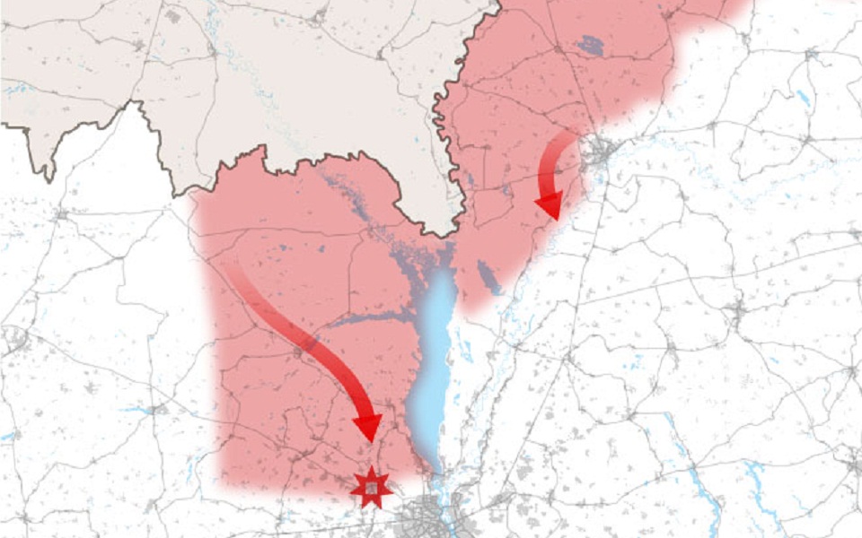 Πόλεμος στην Ουκρανία: Η αλλαγή στρατηγικής των ρωσικών δυνάμεων (χάρτες)-2