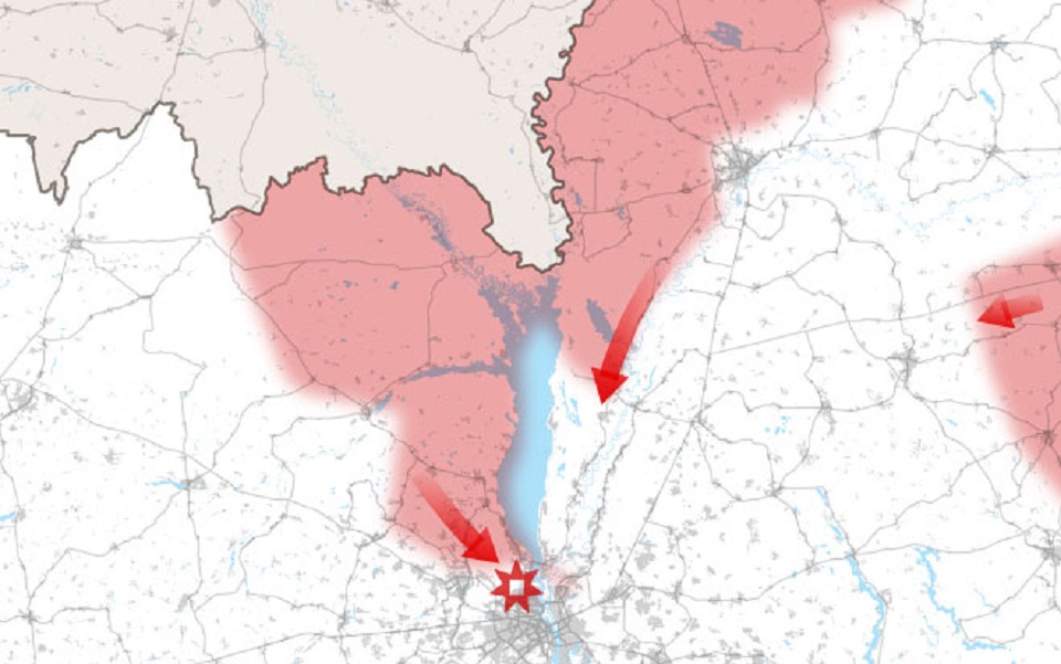 Πόλεμος στην Ουκρανία: Η αλλαγή στρατηγικής των ρωσικών δυνάμεων (χάρτες)-3