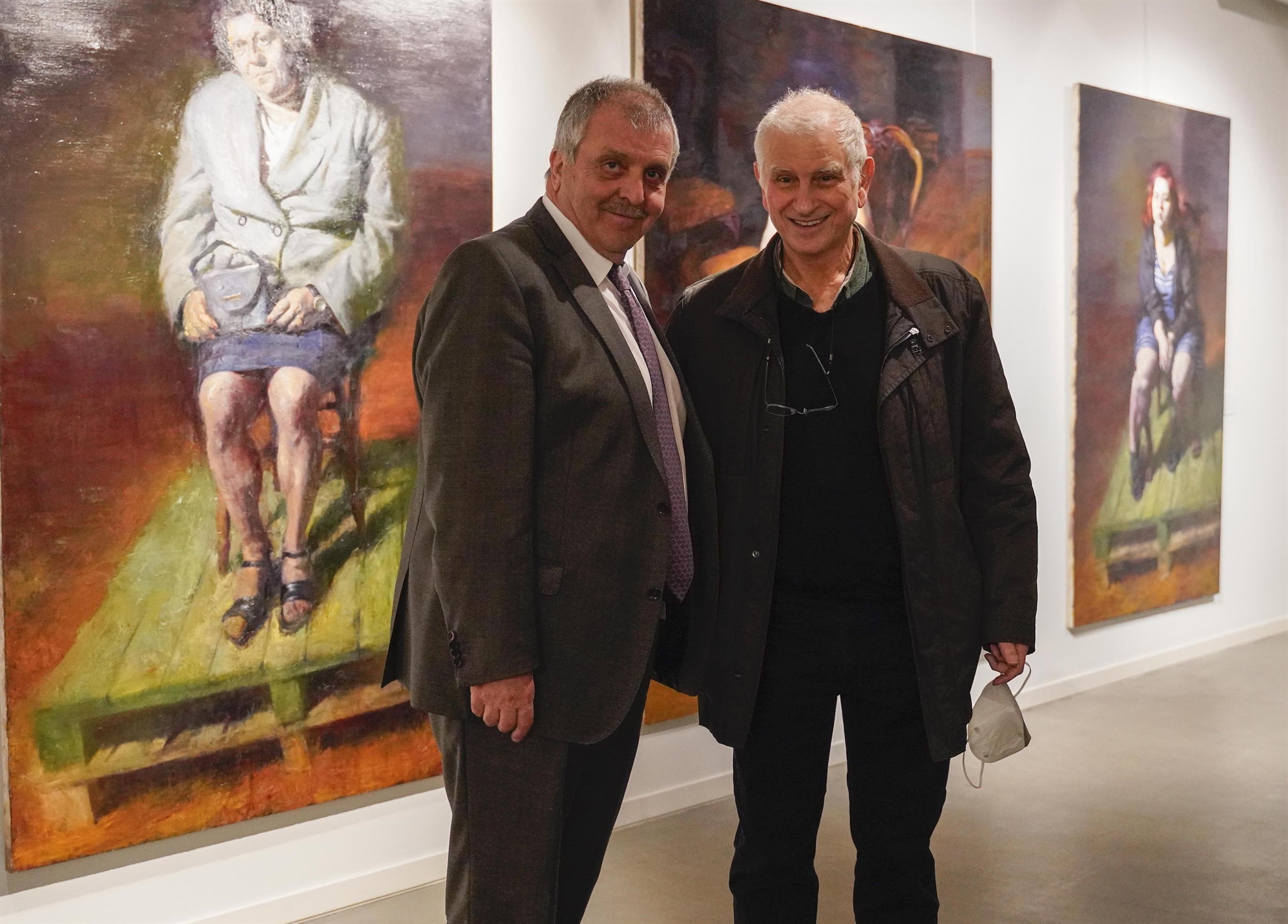 Εγκαινιάστηκε η μικρή αναδρομική του Στέφανου Δασκαλάκη στη Φωκίωνος Νέγρη-1