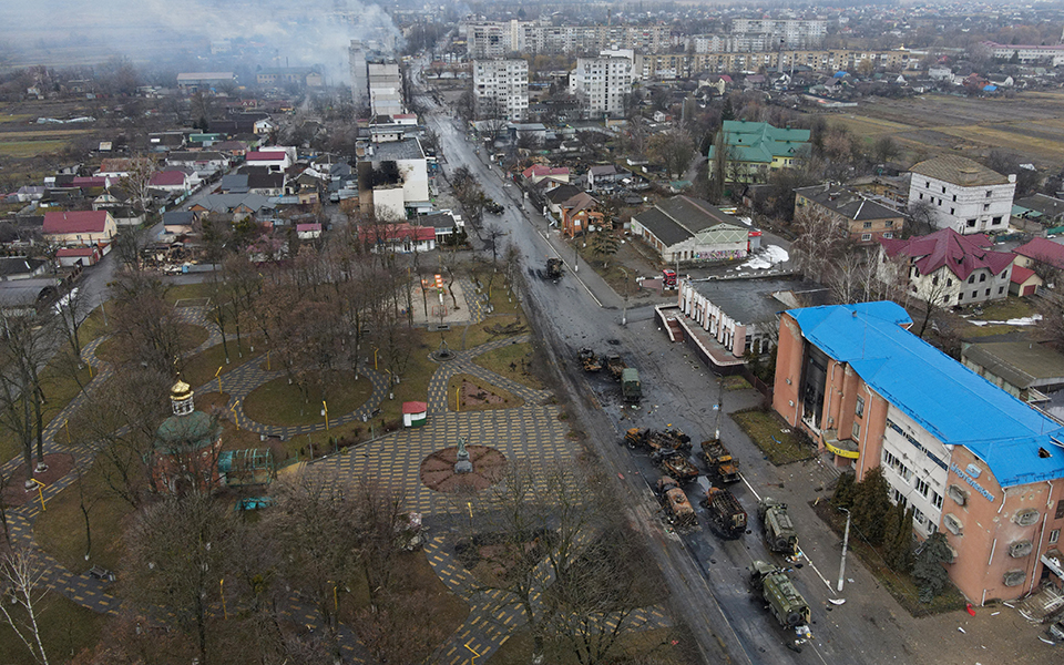 Πόλεμος στην Ουκρανία: Η όγδοη ημέρα της ρωσικής εισβολής μέσα από 20 φωτογραφίες-4