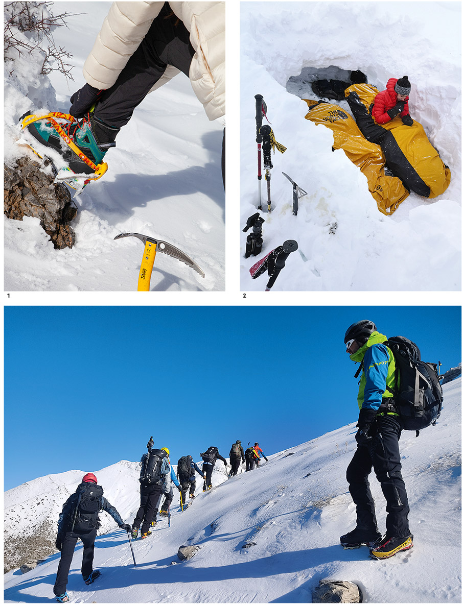 Σχολές Χειμερινού Βουνού: Μαθήματα ασφαλούς ορειβασίας-4