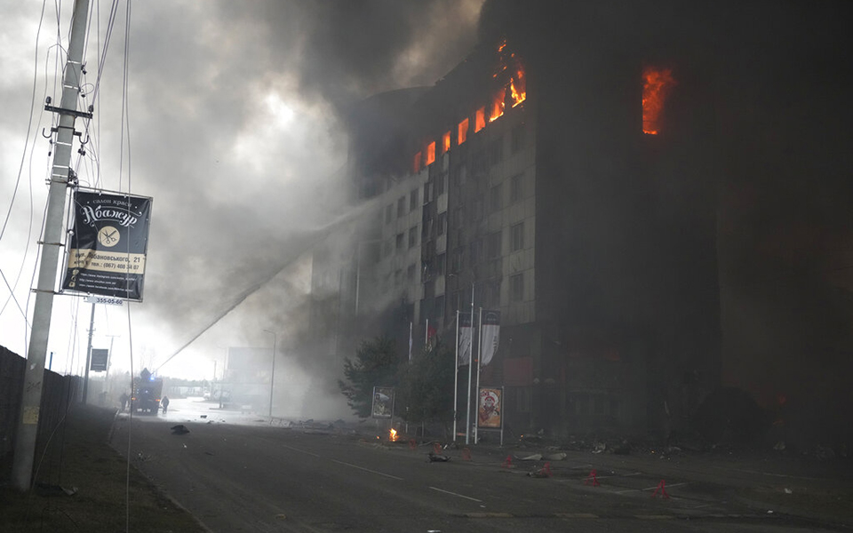 Πόλεμος στην Ουκρανία: Η όγδοη ημέρα της ρωσικής εισβολής μέσα από 20 φωτογραφίες-17