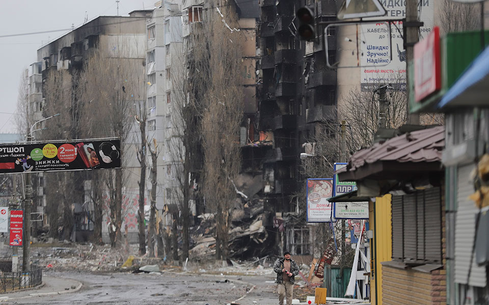 Πόλεμος στην Ουκρανία: Η όγδοη ημέρα της ρωσικής εισβολής μέσα από 20 φωτογραφίες-1