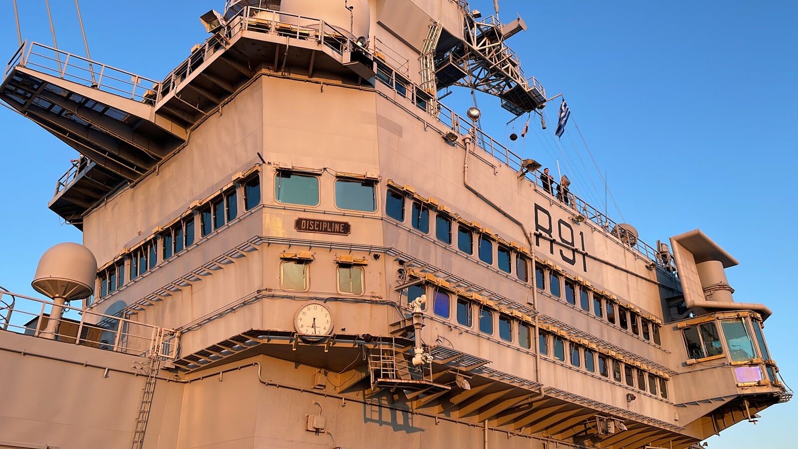 Η «Κ» στο αεροπλανοφόρο Σαρλ ντε Γκωλ (βίντεο, φωτογραφίες)-3