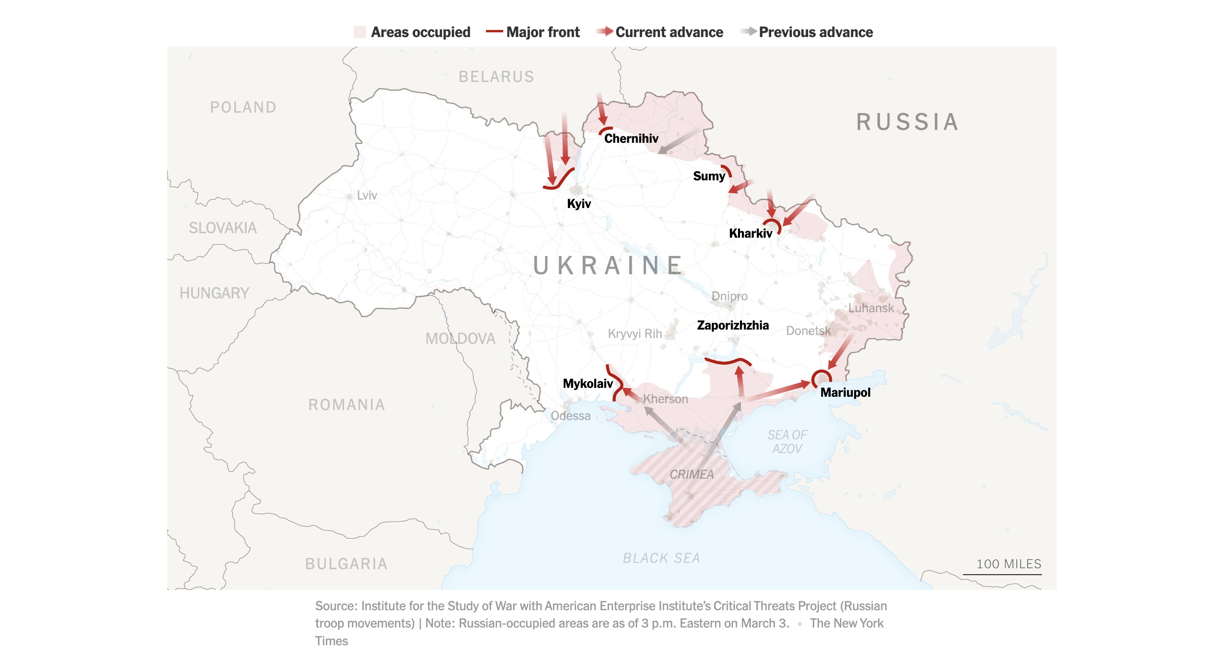 Ουκρανία: Προχωρούν στον νότο τα ρωσικά στρατεύματα, σε κλοιό το κρίσιμο λιμάνι Μικολάιβ-1