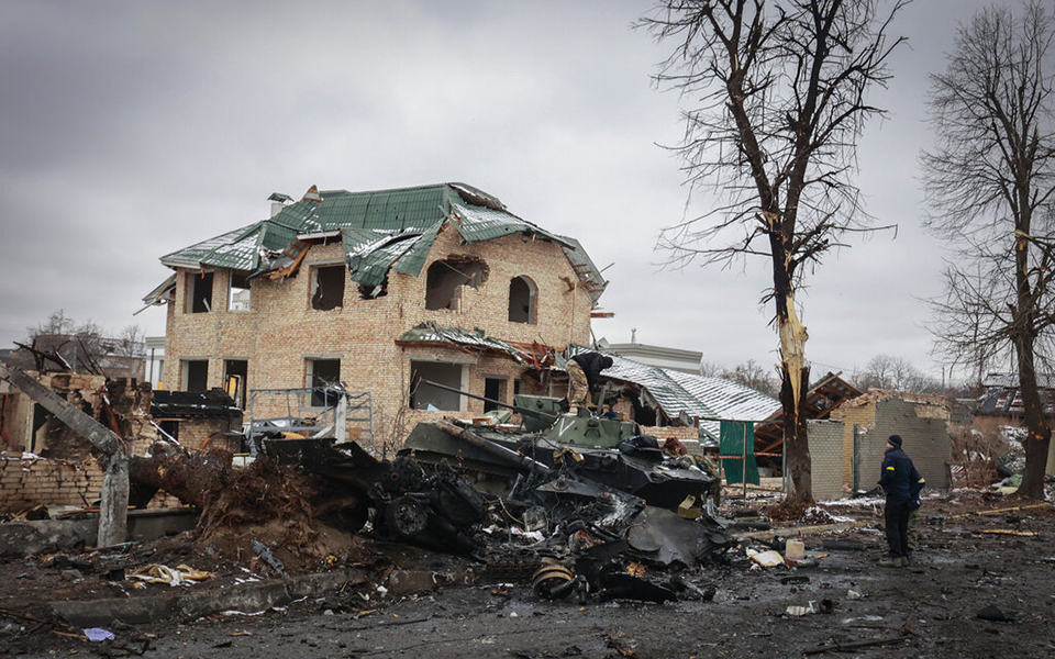 Πόλεμος στην Ουκρανία: Η έβδομη μέρα της εισβολής μέσα από 30 φωτογραφίες-13