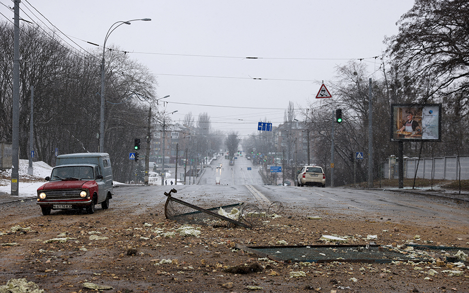 Πόλεμος στην Ουκρανία: Η έβδομη μέρα της εισβολής μέσα από 30 φωτογραφίες-8