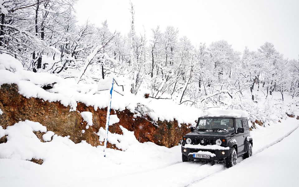 Κακοκαιρία Φίλιππος: Πού θα χιονίσει τις επόμενες ώρες – Προβλήματα στους δρόμους της Αττικής (εικόνες)-1