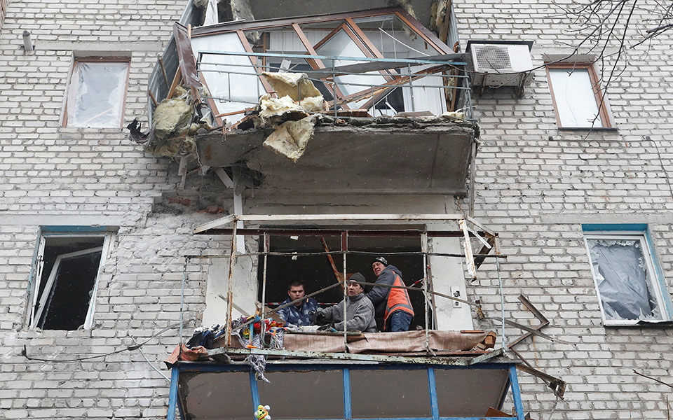 Πόλεμος στην Ουκρανία: Η έβδομη μέρα της εισβολής μέσα από 30 φωτογραφίες-10