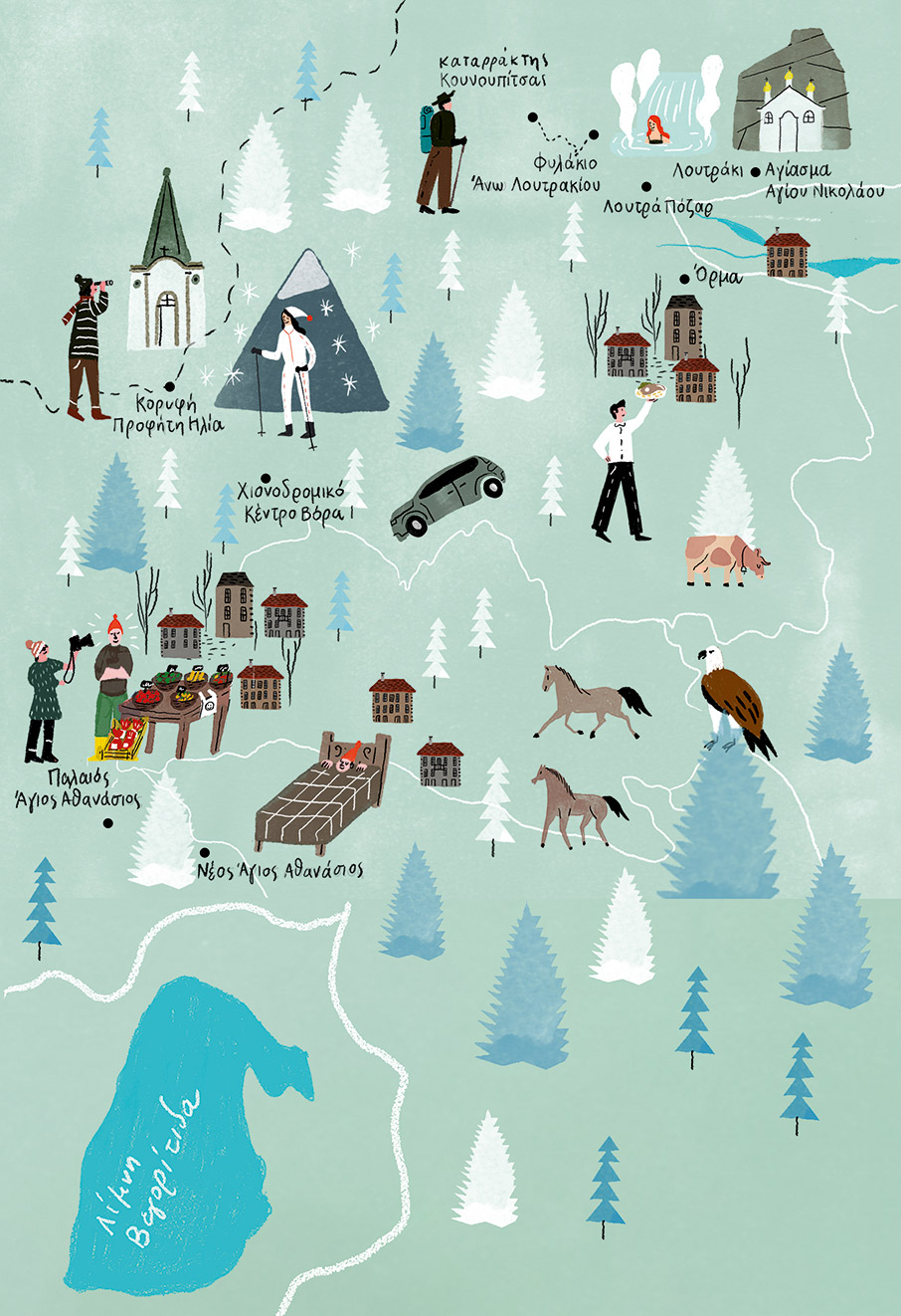 Βόρας-Λουτρά Πόζαρ: Και σκι, και θερμές πηγές-12