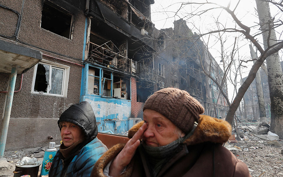 Πόλεμος στην Ουκρανία: Η ισοπέδωση της Μαριούπολης μέσα από 15 καρέ-7