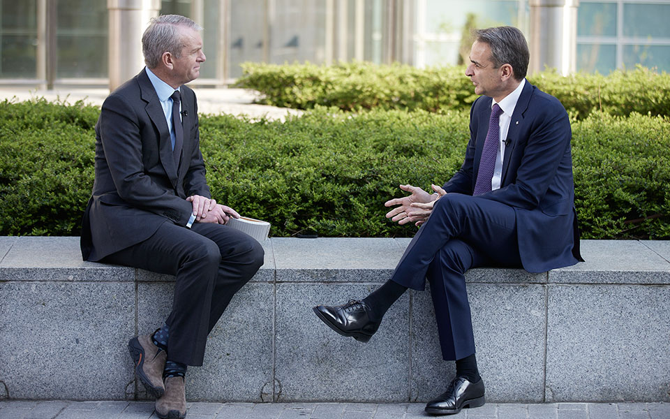 Μητσοτάκης στο CNN: Γεωπολιτικό ζήτημα η ενεργειακή μετάβαση της Ευρώπης-1