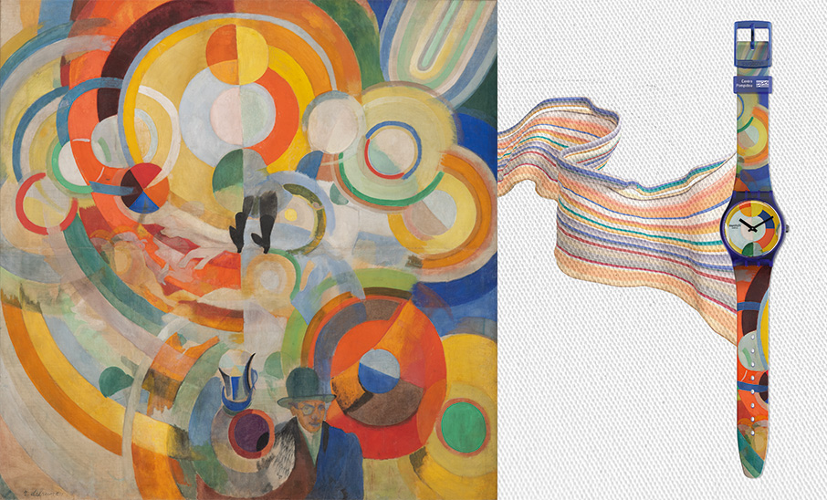 Έξι κορυφαία έργα τέχνης του Centre Pompidou έγιναν ρολόγια από την Swatch-4