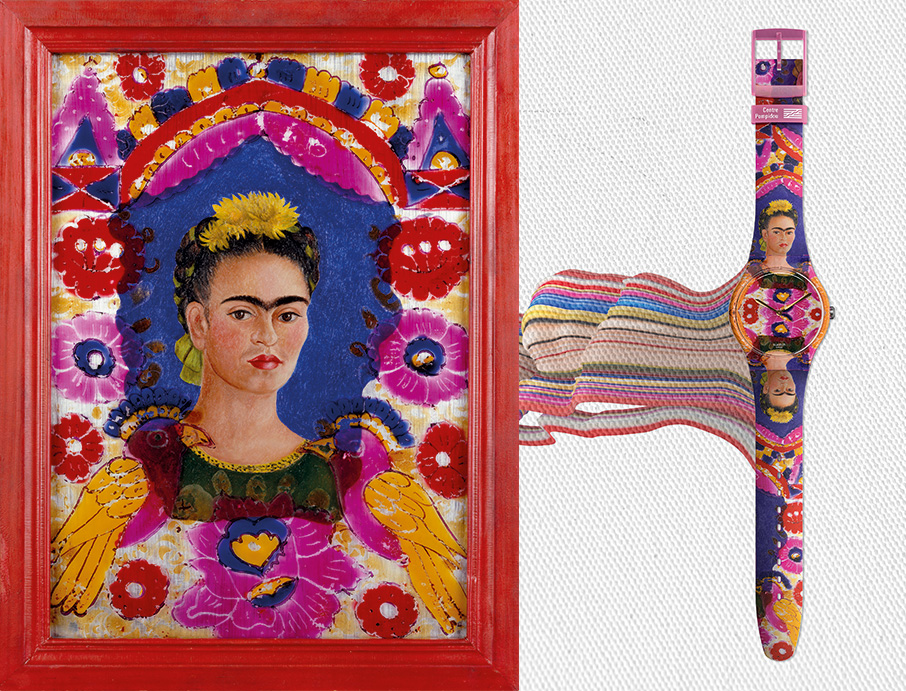 Έξι κορυφαία έργα τέχνης του Centre Pompidou έγιναν ρολόγια από την Swatch-3