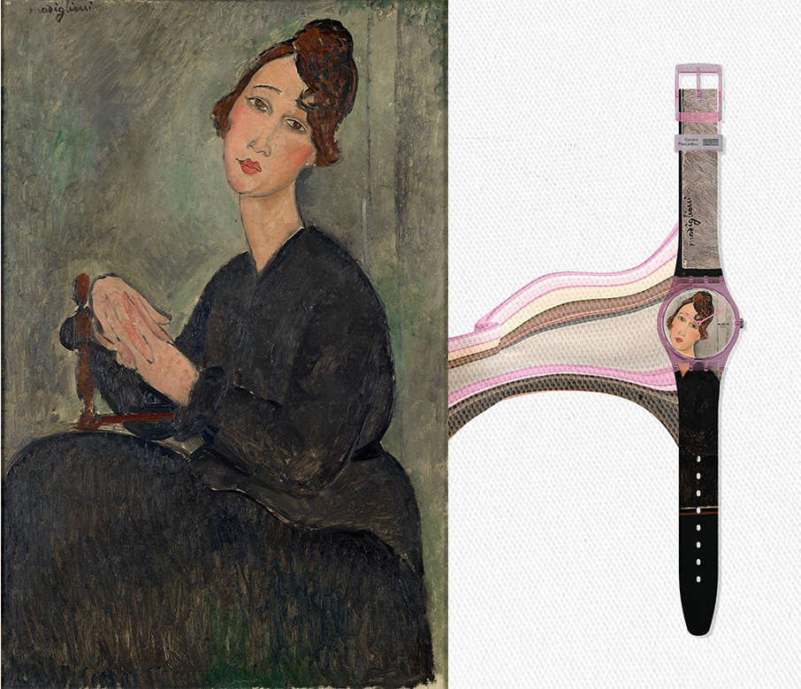 Έξι κορυφαία έργα τέχνης του Centre Pompidou έγιναν ρολόγια από την Swatch-8