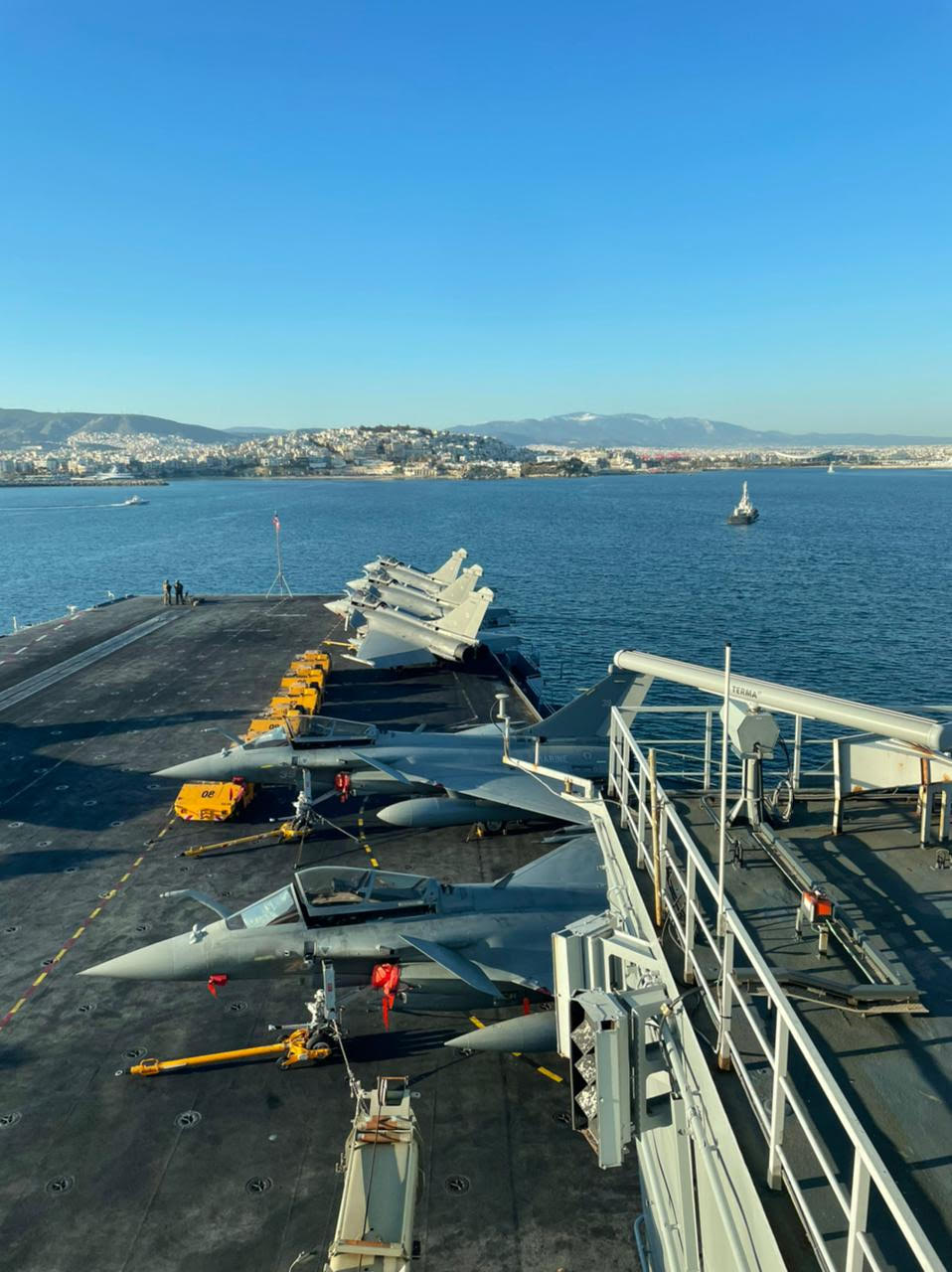 Η «Κ» στο αεροπλανοφόρο Σαρλ ντε Γκωλ (βίντεο, φωτογραφίες)-7