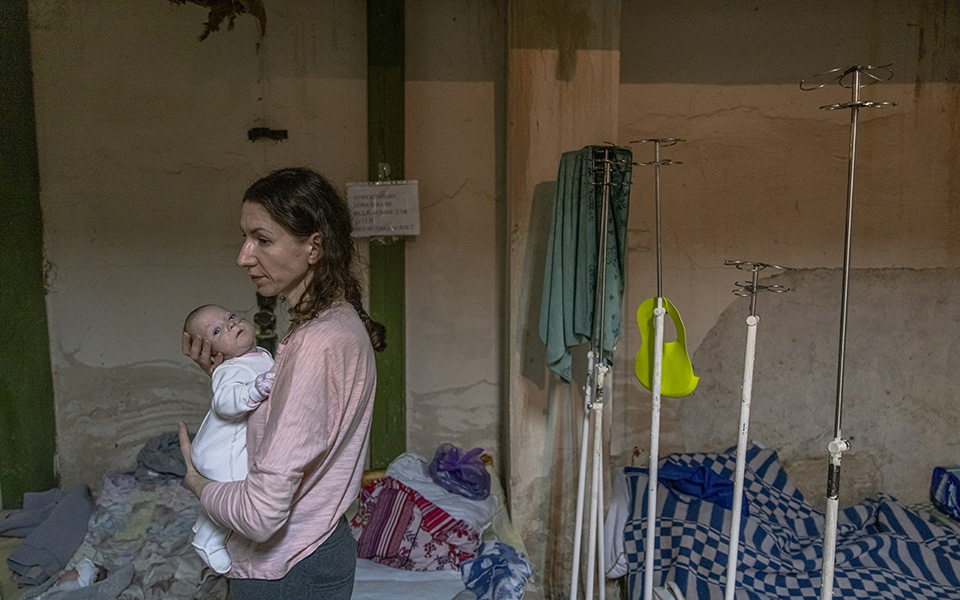 Πόλεμος στην Ουκρανία: Η έβδομη μέρα της εισβολής μέσα από 30 φωτογραφίες-28