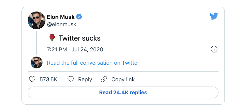 Έλον Μασκ: Όσα «θυελλώδη» είχε τουιτάρει για το twitter προτού το αγοράσει-2