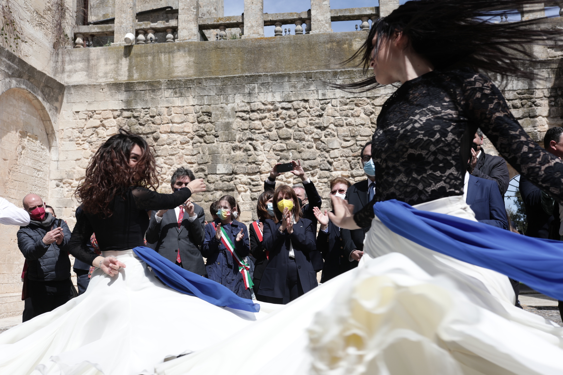 Συγκίνηση και θερμή υποδοχή για την Κατερίνα Σακελλαροπούλου στην Κάτω Ιταλία-3