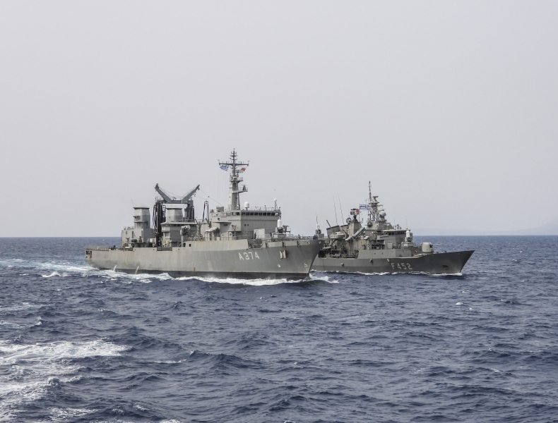 Πολεμικό Ναυτικό: Εντυπωσιακές εικόνες από τις ασκήσεις «Αναπνευστήρ», «Λαίλαψ» και «La Sirene»-4