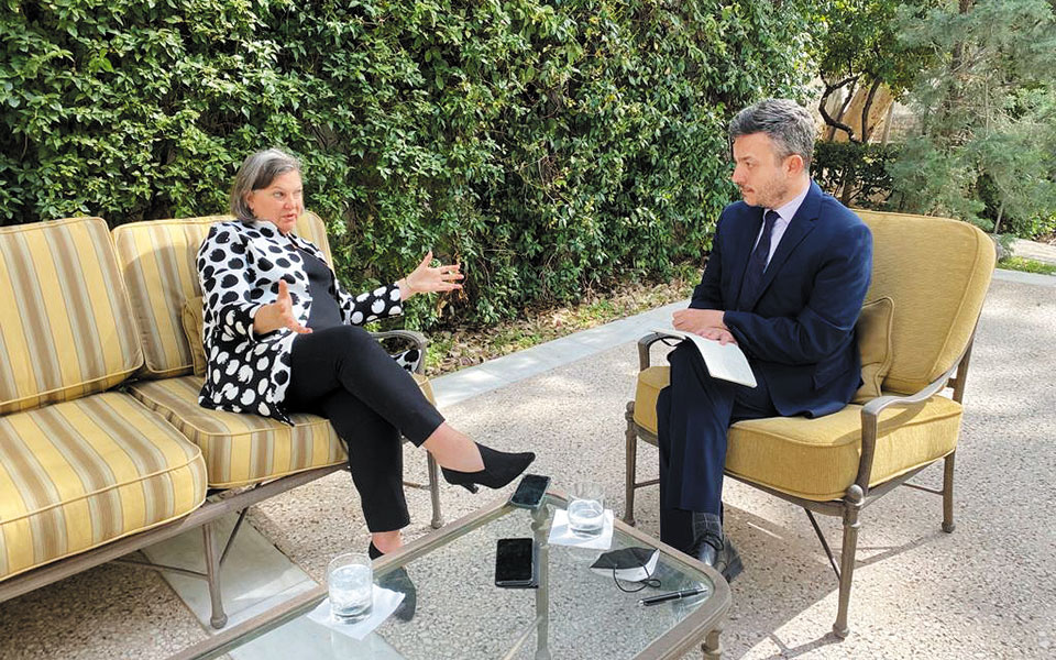 Βικτόρια Νούλαντ στην «Κ»: Ναι σε LNG, όχι σε αγωγούς στη Μεσόγειο-1