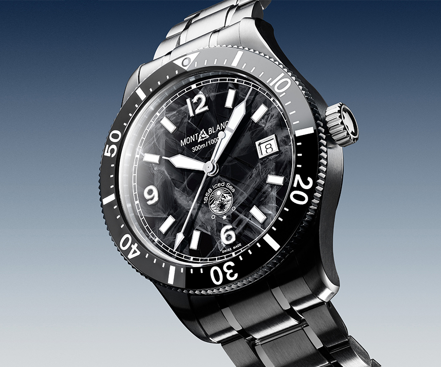 Τα παγωμένα καντράν των Montblanc 1858 Iced Sea Automatic Date-5