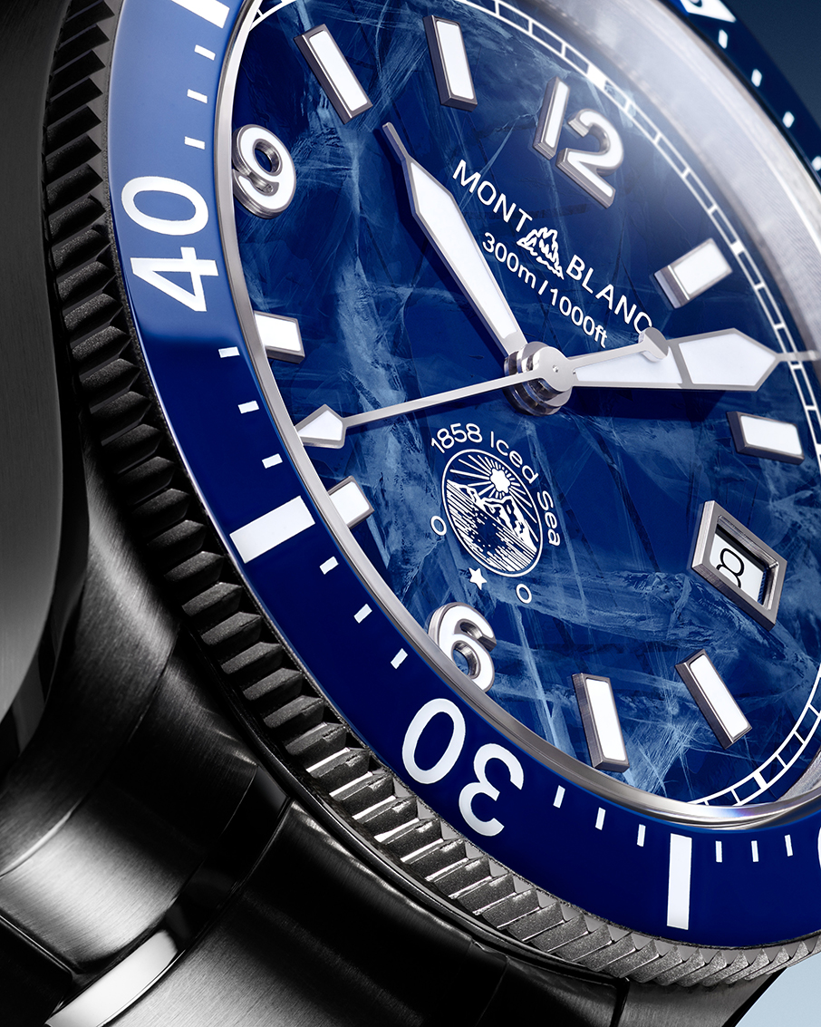 Τα παγωμένα καντράν των Montblanc 1858 Iced Sea Automatic Date-3