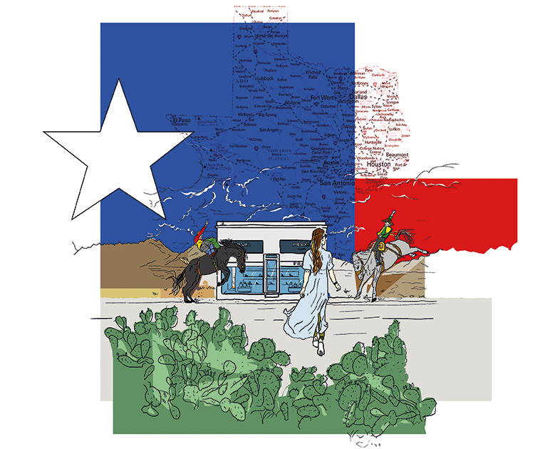 Ο συγγραφέας Μιχάλης Μαλανδράκης «διασχίζει» την έρημο του δυτικού Τέξας με τον Σαμ Σέπαρντ-1