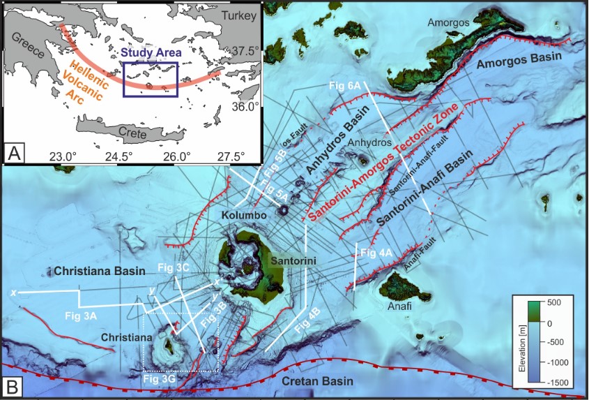Σαντορίνη: Ανακαλύφθηκαν απομεινάρια τεράστιας κατολίσθησης πριν από 700.000 χρόνια-1