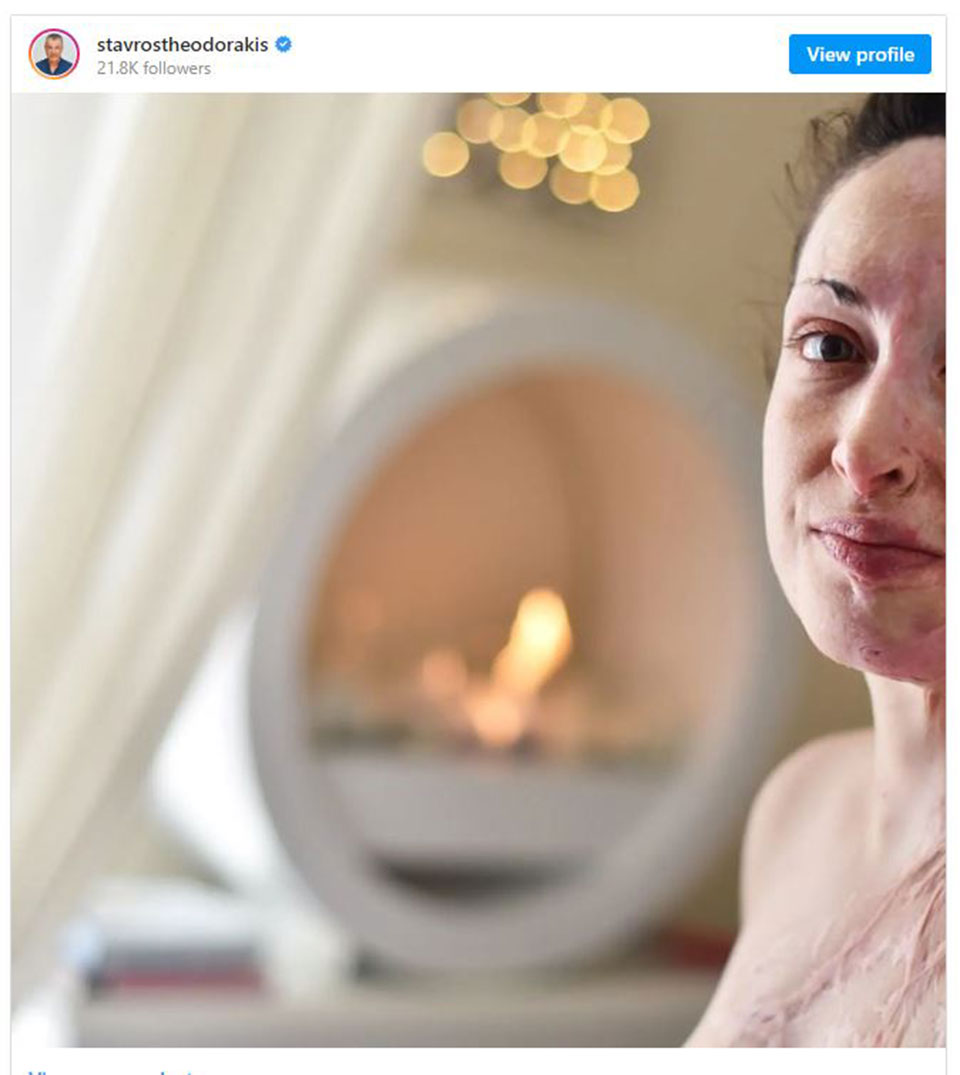 Ιωάννα Παλιοσπύρου: Η νέα φωτογραφία και το μήνυμα Θεοδωράκη-1