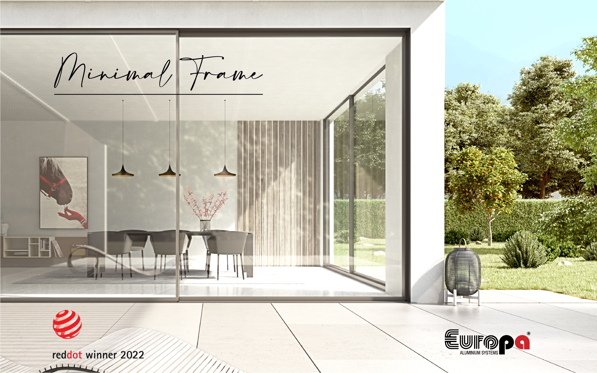 Europa Minimal Frame: Στην Κορυφή του Design με τη Σφραγίδα των Red Dot Awards-2