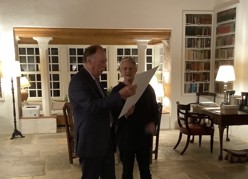 Ο Ρόντρικ Μπίτον μιλάει για τον Πάτρικ Λι Φέρμορ και τον Βύρωνα, στην Καρδαμύλη-2