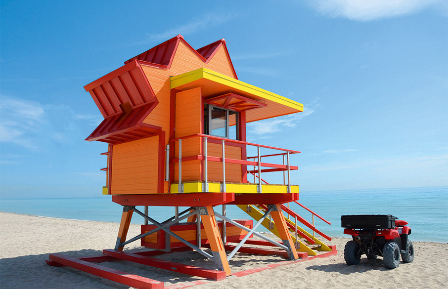 Oι Art Deco πύργοι ναυαγοσωστών στη Miami Beach-4