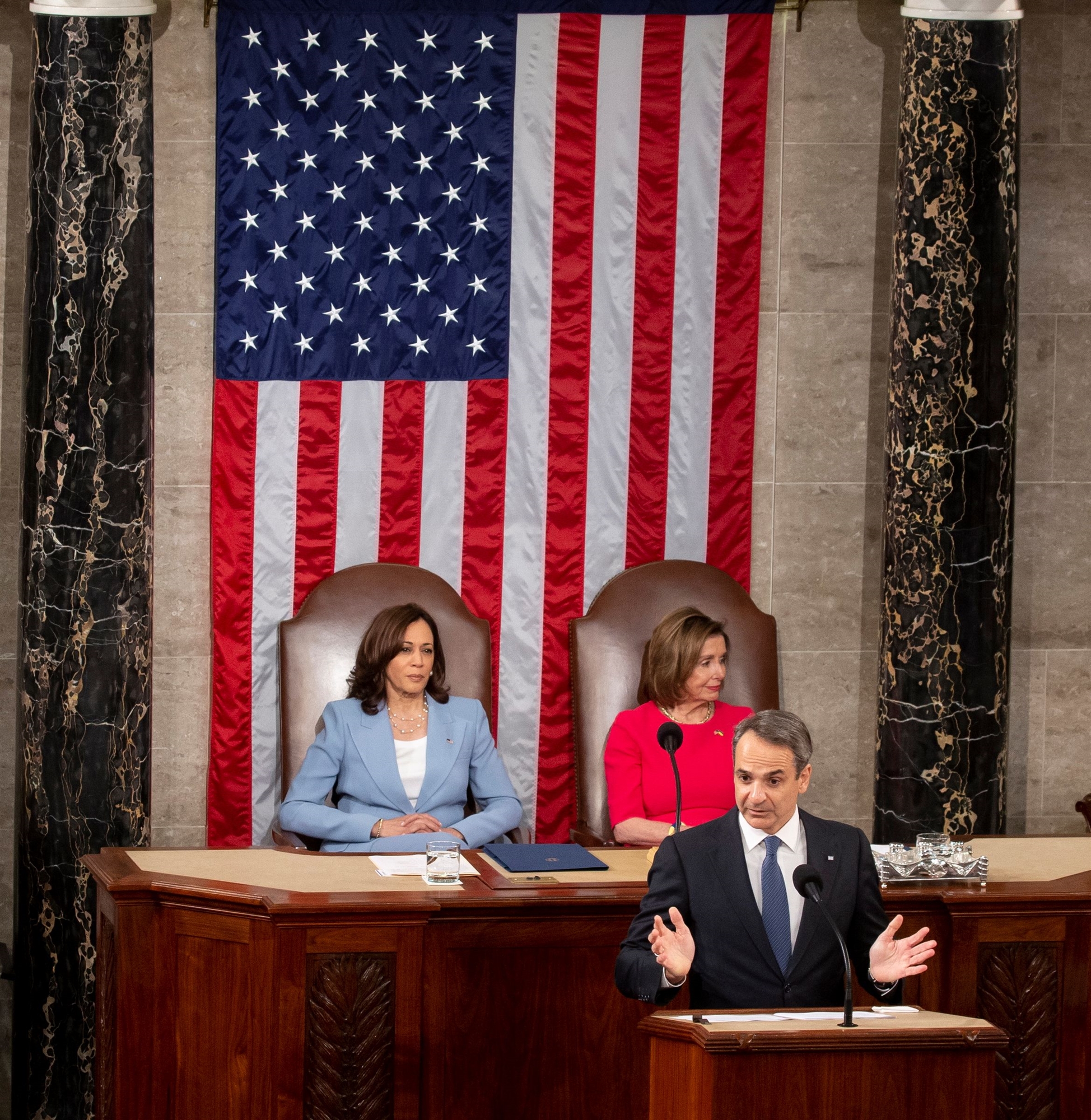 Ομιλία Μητσοτάκη στο Κογκρέσο: Ο αναθεωρητισμός πρέπει να ηττηθεί – Τα 8 μηνύματα του πρωθυπουργού-1
