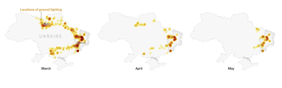Ουκρανία: Ο πόλεμος που «συρρικνώθηκε» και το αγκάθι της απώλειας εδαφών-1