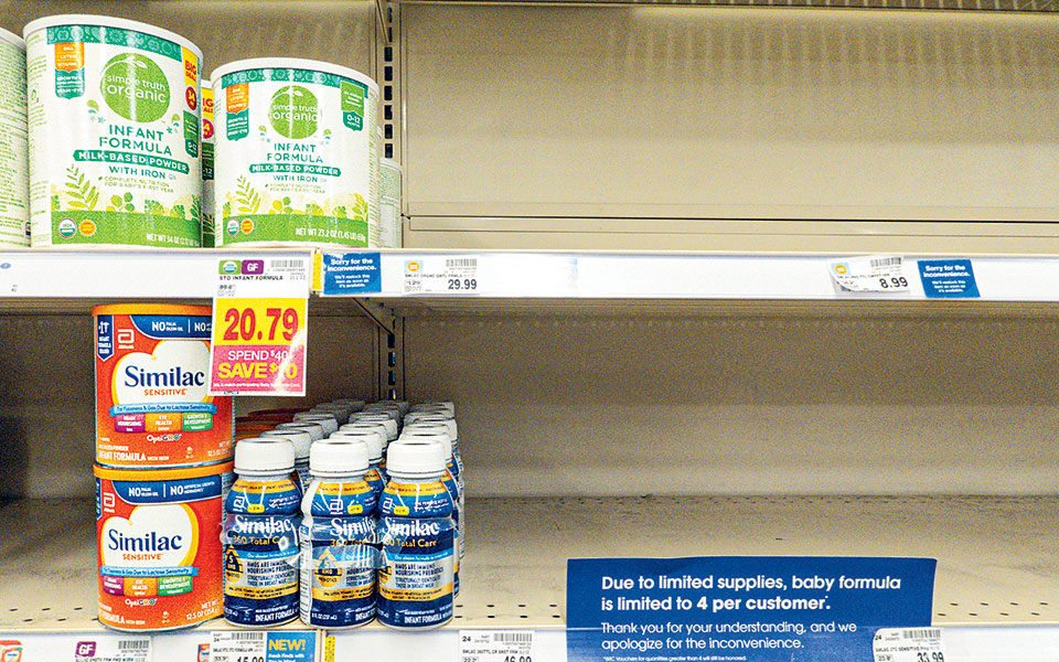 Εφιαλτική έλλειψη βρεφικού γάλακτος στις ΗΠΑ-1