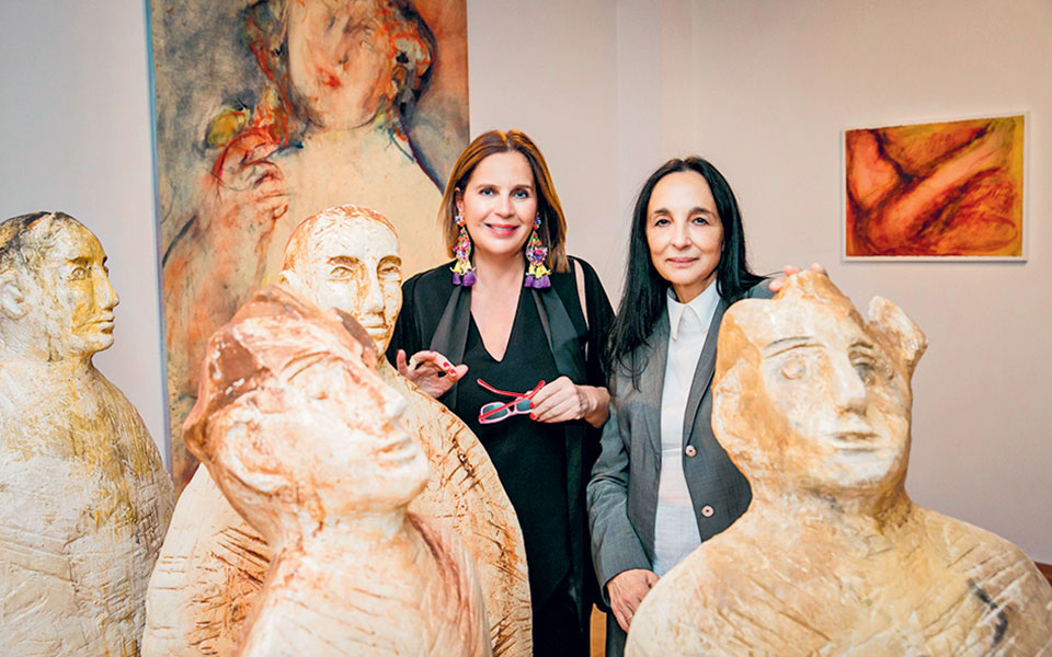 Μίνι αναδρομική έκθεση για τη Βάνα Ξένου στην γκαλερί Citronne στο Κολωνάκι-1