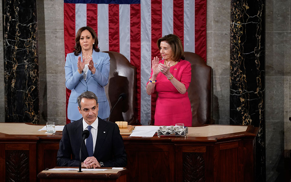 Κυριάκος Μητσοτάκης στο Κογκρέσο: Δεν θα ανεχθούμε παραβιάσεις της κυριαρχίας μας-3