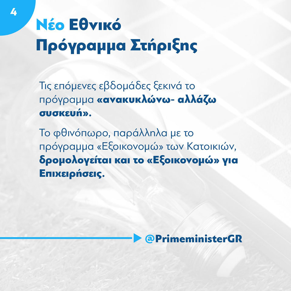 Νέα μέτρα για το ρεύμα: Αναστέλλεται η ρήτρα αναπροσαρμογής – Σε ποιους επιστρέφονται έως 600 ευρώ-4