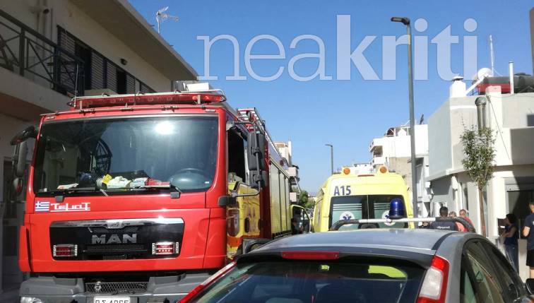 Ηράκλειο: Στο νοσοκομείο άνδρας που έπεσε από ταράτσα – Φέρει σοβαρά τραύματα (εικόνες)-2